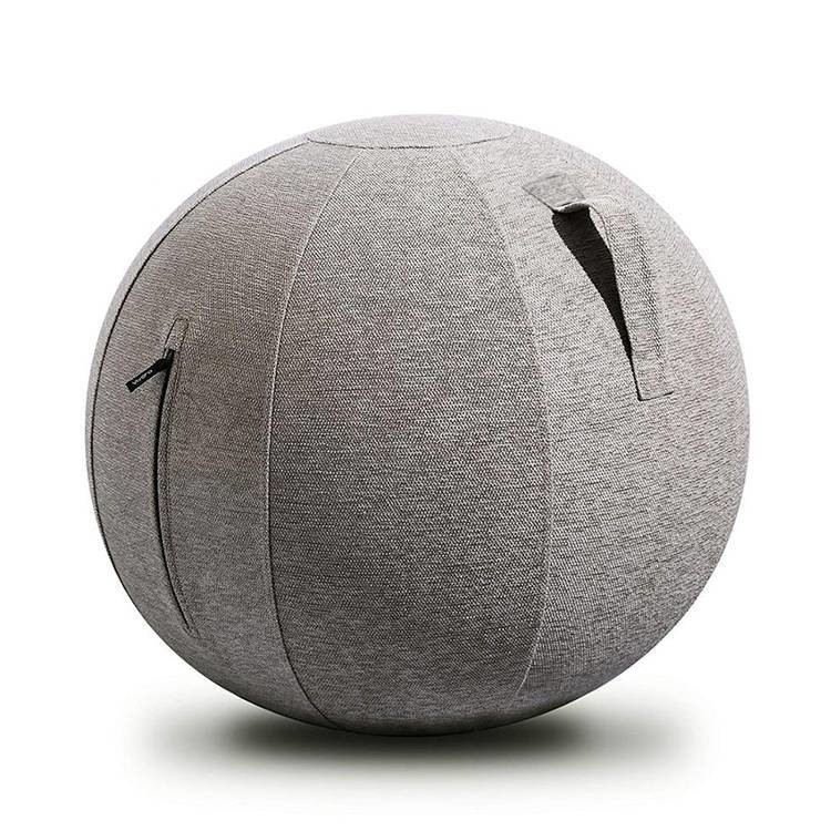 Linen Material Yoga Ball Cover for Office Gym Balance Exercise Inflatable Pvc Ball