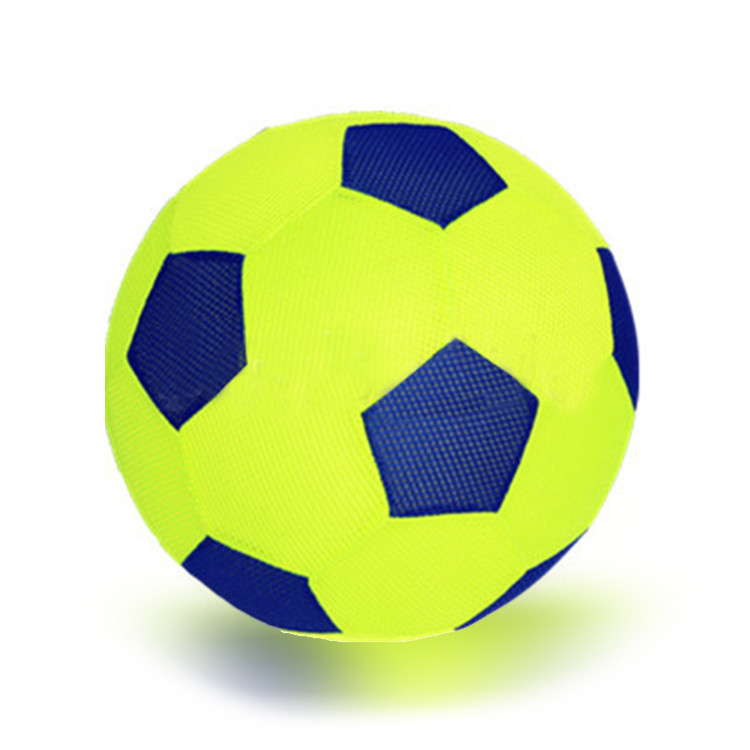 Sports Toy Colorful Fabric Ball Inflatable Pvc Toy Ball Football