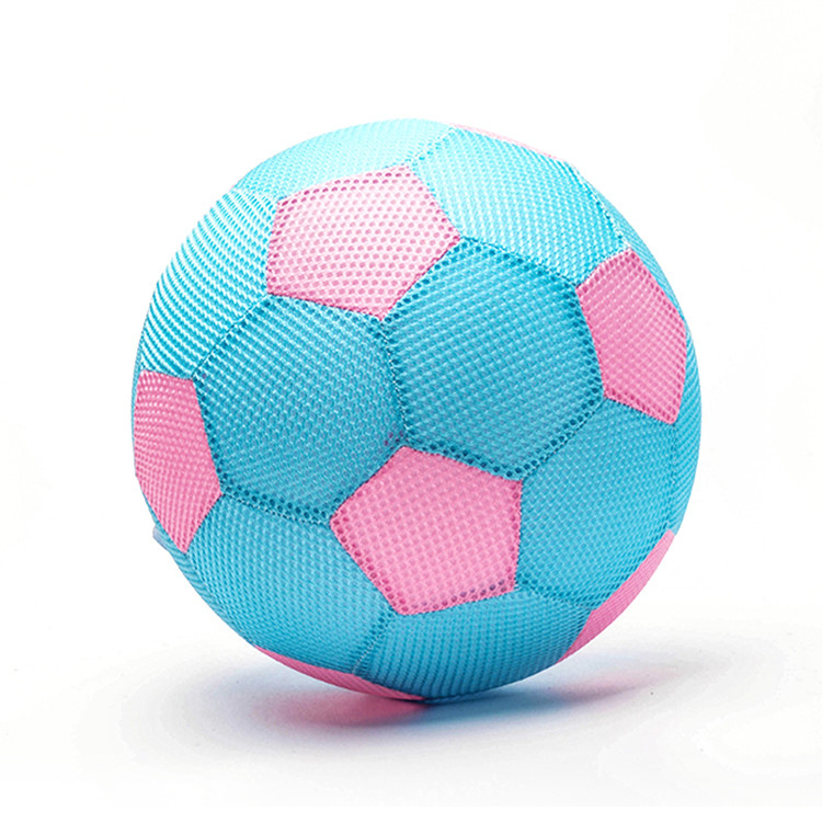 25cm Kids Shiny Pvc Inflatable Plush Fabric Covered Cloth Toy Ball Ideal for Toddlers