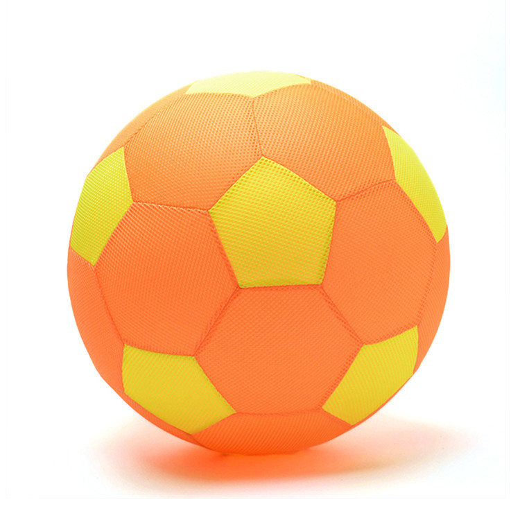 Colorful Soft Cloth Toy Ball for Kids Mesh Fabric Football OEM ODM