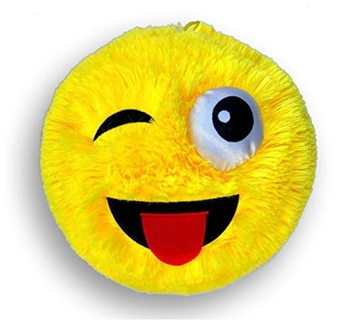 Gender Unisex 9&quot; Furry Faced Ball with Eyes OEM ODM Accepted Perfect Stress Balls
