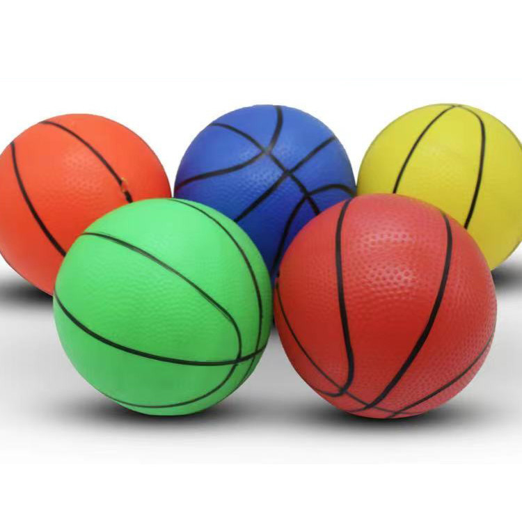 Inflatable Pvc Basketball Beach Ball for Kid Sports Toy Unisex Thickness Customized