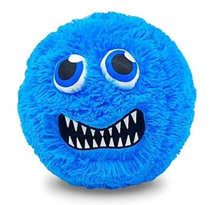 2 to 4 Years Age Range 9&quot; Furry Friendz Ball Inflatable Plush Fuzzy Ball Bouncing 23cm Children Fun Gift