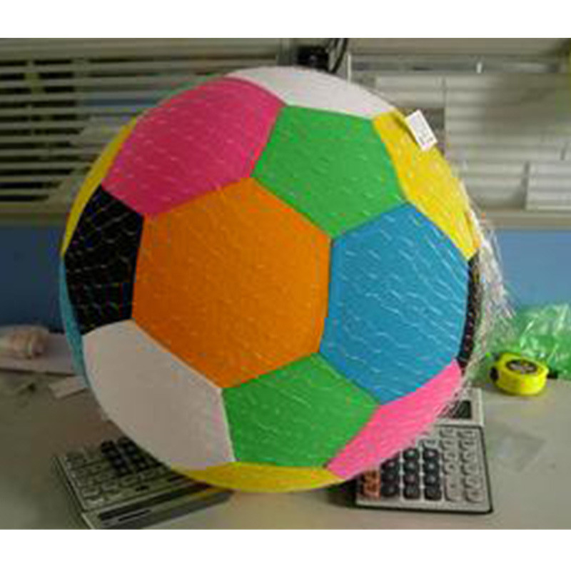 Inflatable Design 40cm Sport Football Toy for Kids Cloth Beach Balls Accepted OEM ODM