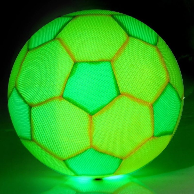 BM-B-006 0 to 24 Months Age Range Soft Novelty Mesh LED Soccer Ball