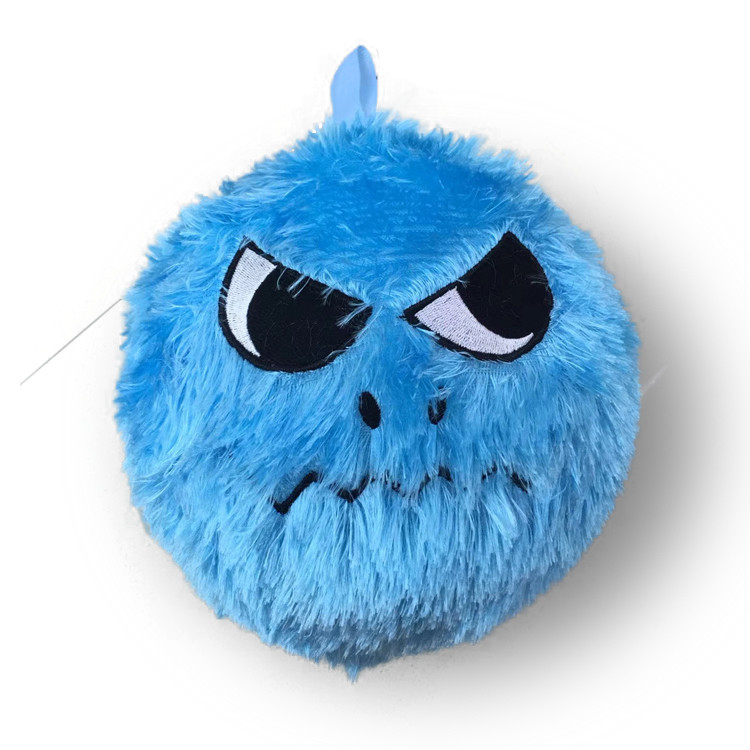 14 Years Up Inflatable Fuzzy Monster Ball Perfect for Throwing Catching and Kicking