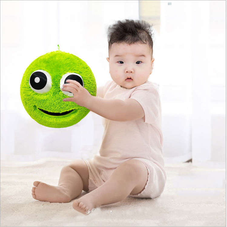 Soft Hairy Plush Bouncing Toy Balls Hand Catching Ball Toy Business Type 's Bestseller